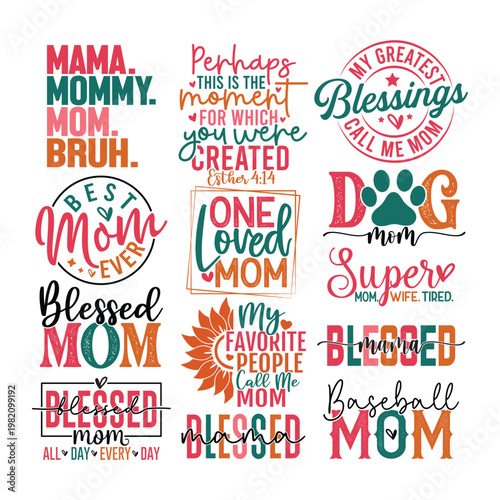 Mother's day svg bundle