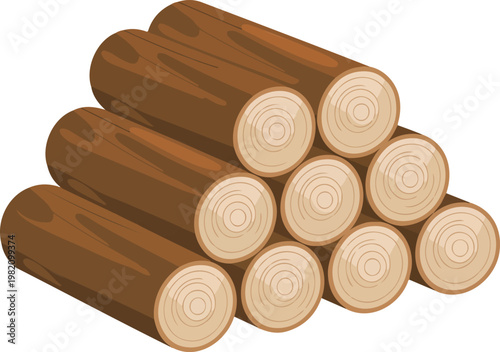 Flat minimalist illustration of a jewelry display bust with a gold bead necklace and a large orange gemstone pendant.