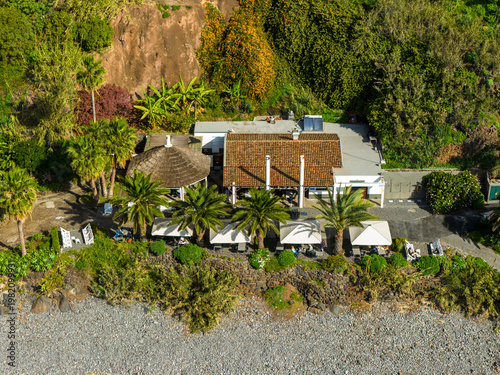 Banana Plantation at Praia da Fajã da Areia Madeira