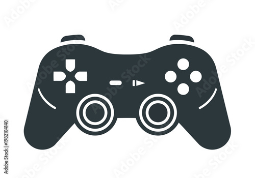 Classic video game controller with directional pad and buttons