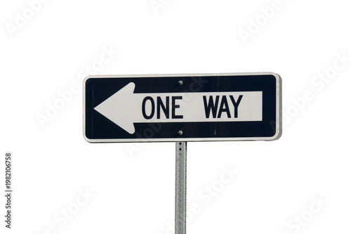 Принти на полотні you can go this way but not that way one way sign isolated on transparent backgr