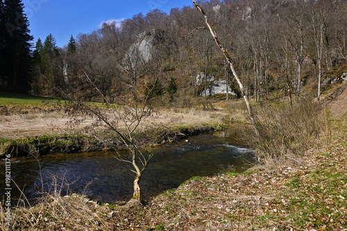 Schmeietal im Naturpark Obere Donau; Schwäbische Alb; Baden Württemberg; Deutschland
