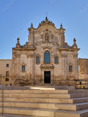 Church of San Francesco d'Assisi. Matera, region of Basilicata, Italy, Europe