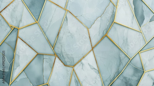 Geometric stone wall design modern interior background texture elegant environment close-up view artistic concept