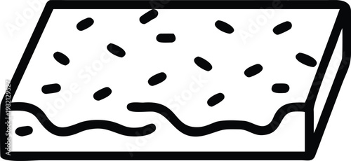 polished concrete surface texture modern interior vector illustration flat design