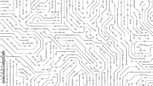 circuit pcb schematic abstract topology printed circuit design
