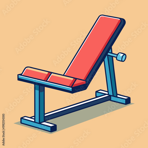 Adjustable Weightlifting Bench for Gym Workouts