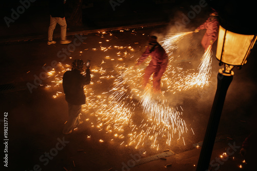 Canvastavla Fireshow during Fallas 2026