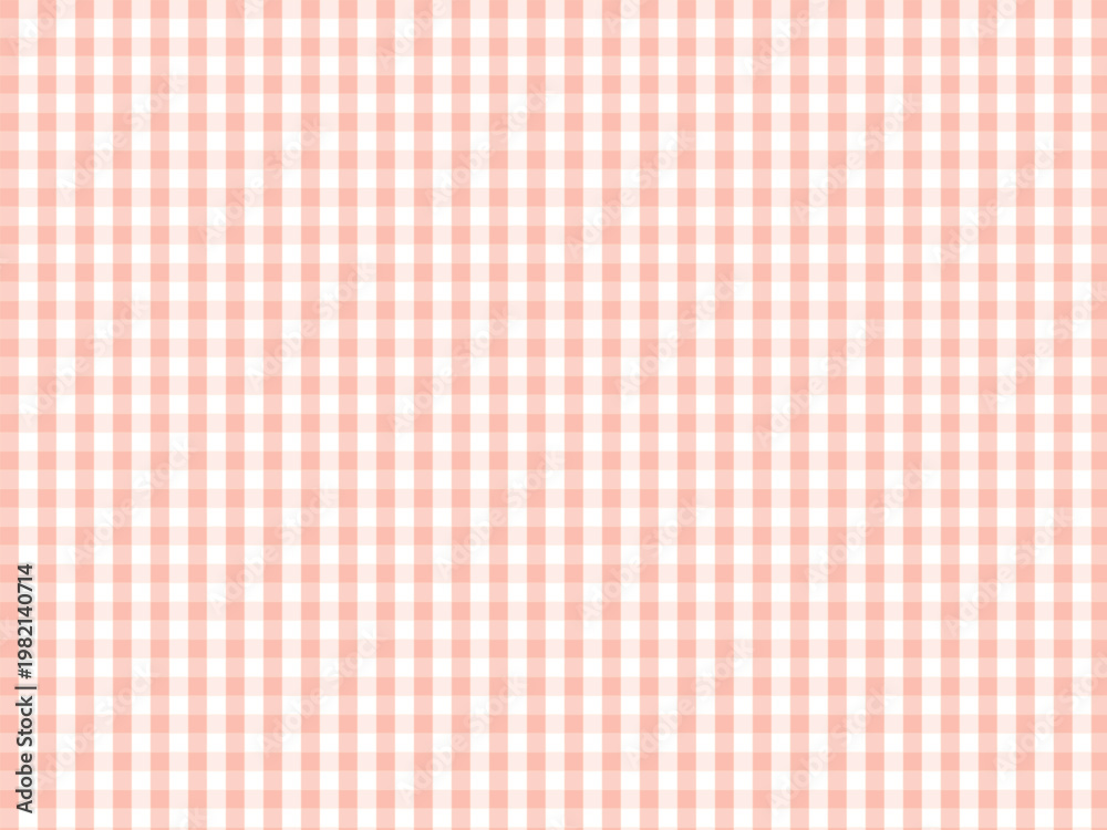 Naklejka premium Gingham Check Pattern Clean Minimal Background Template