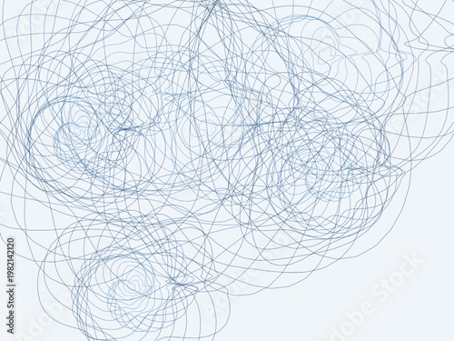 Abstract Topographic Contour Lines Modern Minimalist Background