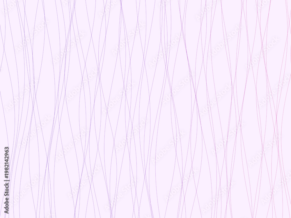 Fototapeta premium Abstract Parallel Waves Rhythmic Line Art Background