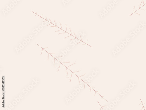 Botanical Leaf Vein Network Natural Organic Pattern Background