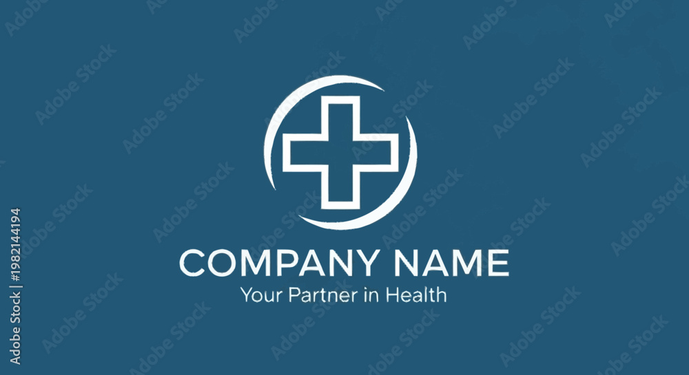 Obraz premium Medical Cross Logo Design Template.