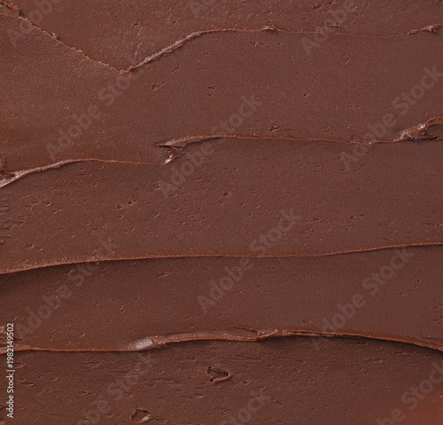Fotografie chocolate background texture, dark chocolate background,dark chocolate paste tex
