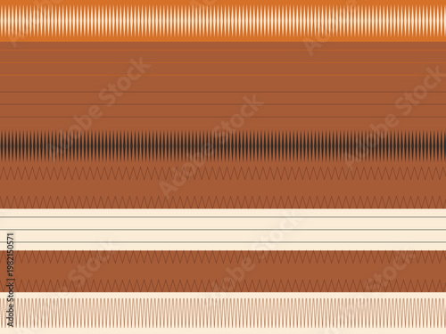 Tribal Geometric Band Pattern Bold Ethnic Textile Background