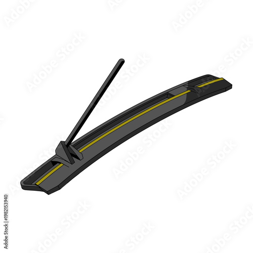 Incense stick holder with stick on top  modern design