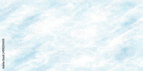 A beautiful abstract blue sky background features fluffy white clouds and a soft summer light texture creating a peaceful nature cloudscape in the bright atmosphere