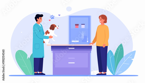 Doctor and patient discuss medical records.