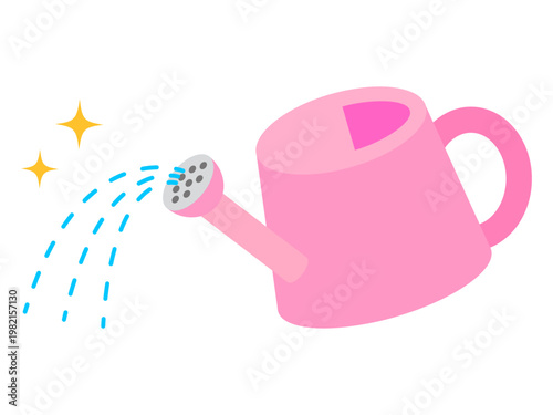 じょうろのイラスト素材