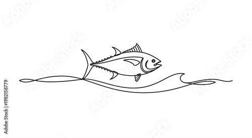 Fish Swimming in the Ocean Water.