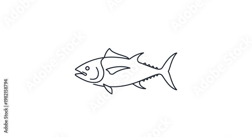 Fish swimming in the ocean water.