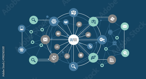 A clean, modern icon of a monitor evokes themes of technology and connectivity, ideal for websites, presentations, and digital marketing materials con