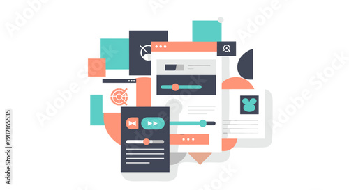 A clean, bright white background evokes feelings of purity and simplicity. Ideal for product displays, website graphics, and creating a modern, minima