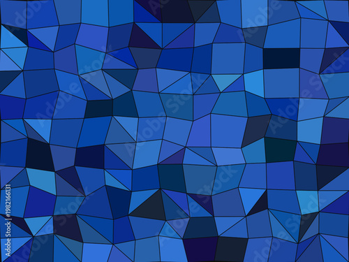 Colorful Stained Glass Window Mosaic Pattern Abstract Background