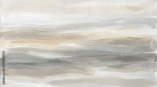 Abstract watercolor painting of muted earthy tones with soft horizontal brushstrokes and a calming, serene aesthetic