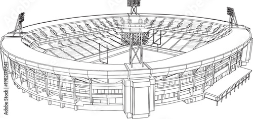 Detailed sketch of the roman colosseum showcasing its architectural grandeur and historical significance in ancient rome