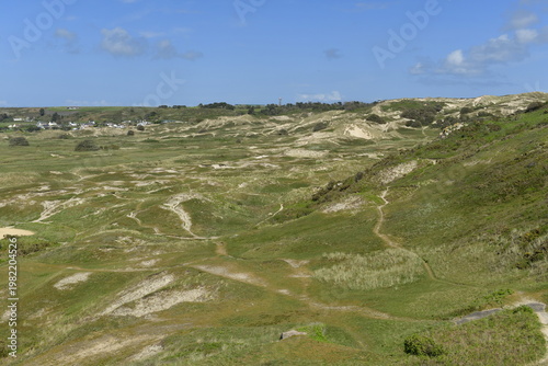 La Mielle sand dunes, Jersey, U.K. Great place for kids,hiking and dog walkers by the coast and a nature reserve.