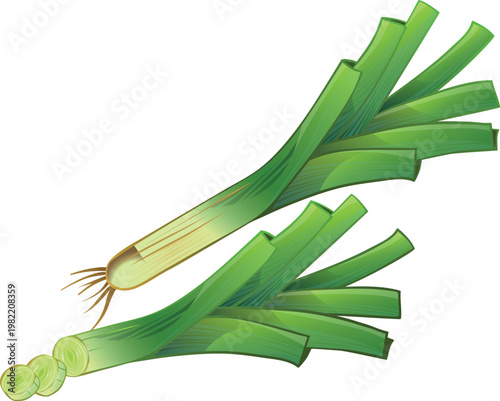 Cuadro en lienzo celery isolated on white background