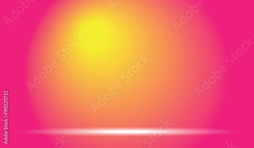 A vibrant abstract background features colorful overlapping circles and a bright rainbow spectrum of light, blending motion waves and a soft blur texture into a stylish vector wallpaper design