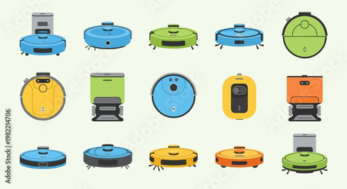 Collection of diverse camera drones for aerial photography and surveillance.