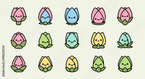 Set of smart home security icons