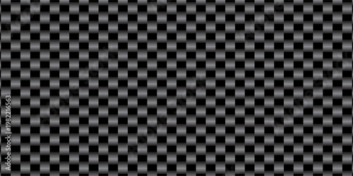 Carbon Fiber Texture Vector Dark background with light for additional decorations.