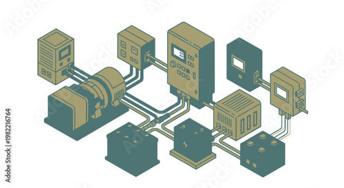 Isometric 3d vector illustration of a Chicago urban city skyline set featuring business office skyscrapers and apartment real estate buildings on a city street map plan