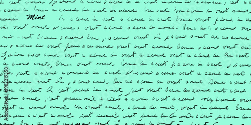 A textured background of handwritten cursive script in dark ink