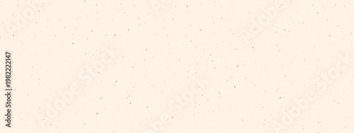 Eggshell fleck texture and vector grain beige subtle background. Organic pattern of irregular brown and white dots across warm neutral base. Natural vector grain for rustic packaging, eco invitations