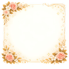 Gemini berkata

Elegant pink floral frame with roses and butterflies creates a romantic wedding vector border design for Valentine's Day greeting cards and heart themed nature illustrations