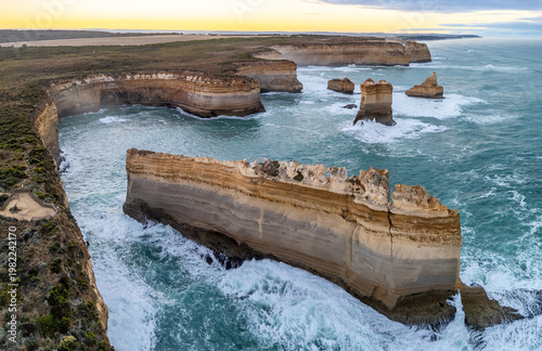 The razorback in Great ocean road, Australia
