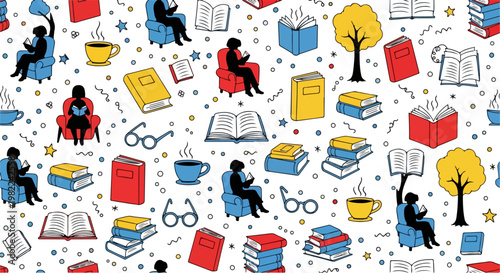 Reading People Books Studying Education.