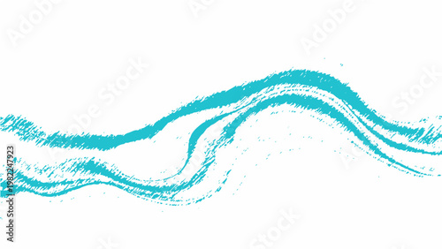 Elegant azure brushstroke design and flowing wave element and artistic texture dynamic form delicate watercolor and abstract shape simple minimalism and creative art and vibrant graphic.