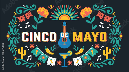 Cinco de Mayo Celebration Art