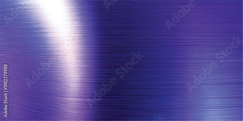 Horizontal brushed metal texture, purple metallic background, shiny surface, elegant design, subtle light reflection, textured backdrop, rich color, smooth lines,