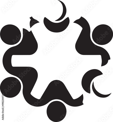 Battery icon with a broken charge indicator symbolizing low power, depleted energy, or a dead battery in silhouette on white background for technology