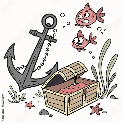 Anchor Stuck in Treasure Chest Chaos
