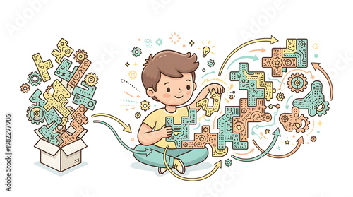 Supporting neurodivergent children with invisible disabilities through creative play home illustration whimsical empowerment