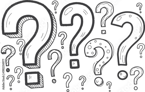 Creative Problem Solving and Questioning Doodle Art