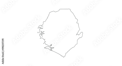 A simple black outline depicting the geographical shape of the island of sardinia italy high quality